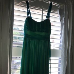 Turquoise dress